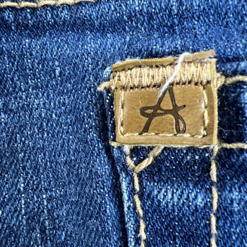 Aura Wrangler Women's Western Cowgirl Blue Denim Rodeo Jeans Size 12P